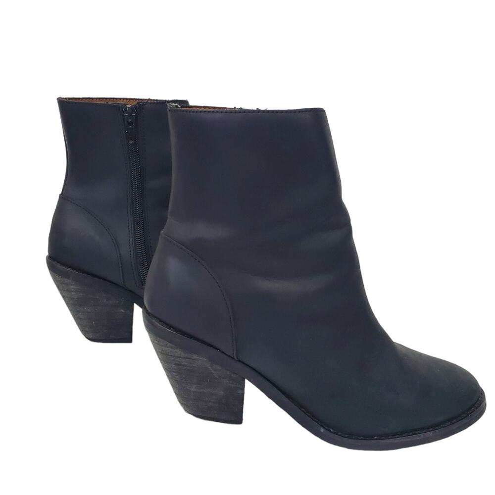 Jeffrey Campbell | Heeled Smooth Leather Ankle Boots Booties